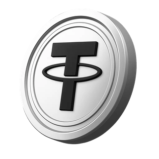 Sekce s údaji o účtu zobrazující mince Tether USDT